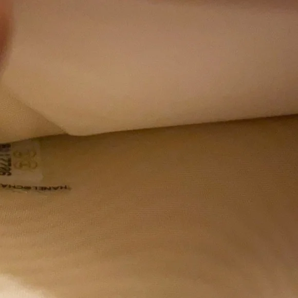 Rare CHANEL Luxurious Pink Quilted CC Patent Leather Bag Wristlet Vtg ⭐️⭐️⭐️⭐️⭐️ - Picture 14 of 16